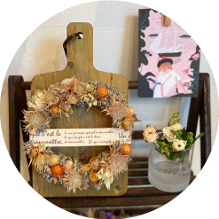 nikorinaオリジナルの花ギフト作品