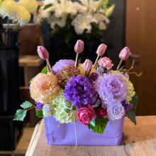 生花あれんじ（置き型フラワーアレンジメント）