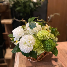 生花あれんじ（置き型フラワーアレンジメント）